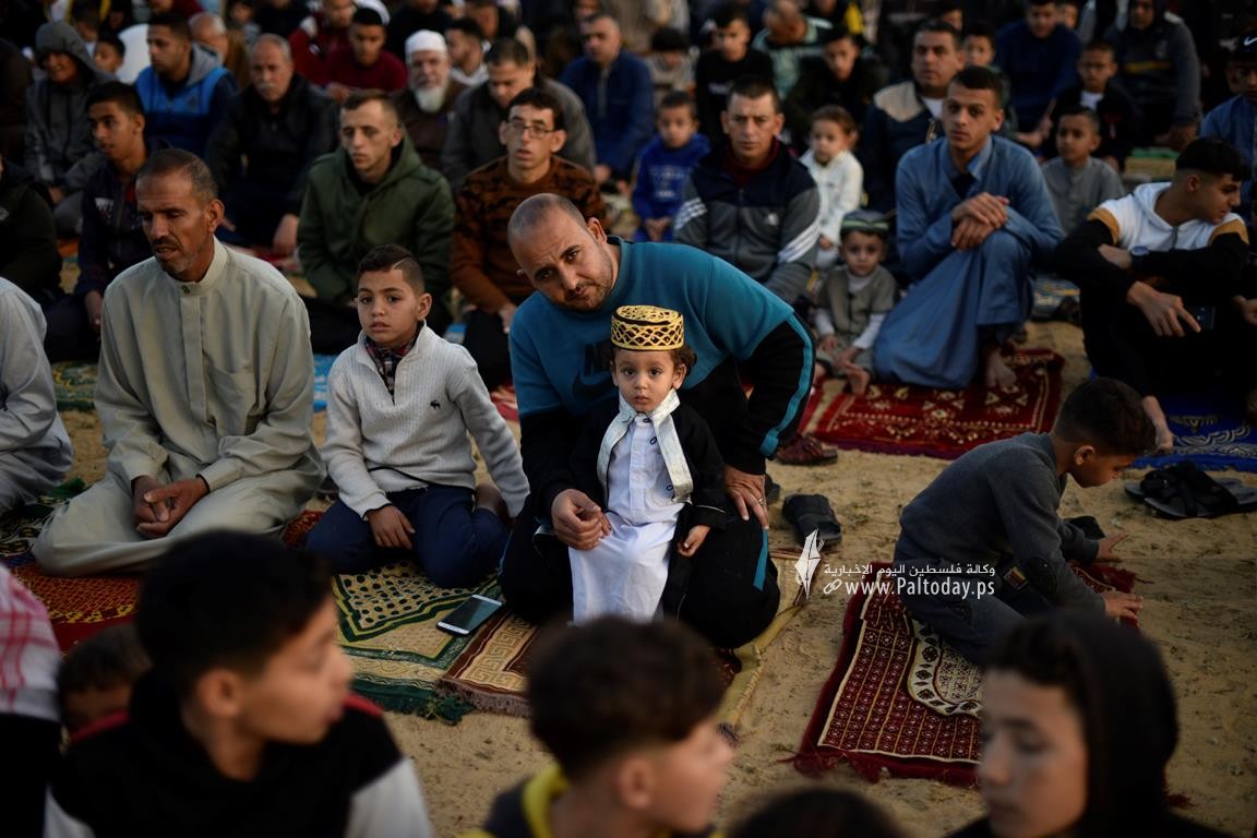 صلاة العيد في غزة